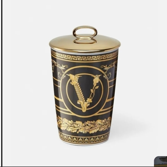 NIB / Versace X Rosenthal / Collectible Candle Vase / Still Sealed / $550 retail - Picture 2 of 10
